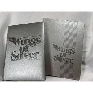 Wings of Silver Pillow Hard Cover Vintage 1967 Book With Original Box Jo Petty